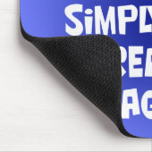 私が青を感じる時はいつでも マウスパッド (コーナー)