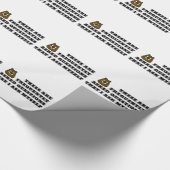 私が頼よく頼質問すること ラッピングペーパー (角)