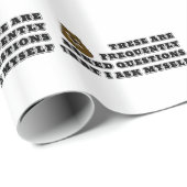 私が頼よく頼質問すること ラッピングペーパー (ロールコーナー)