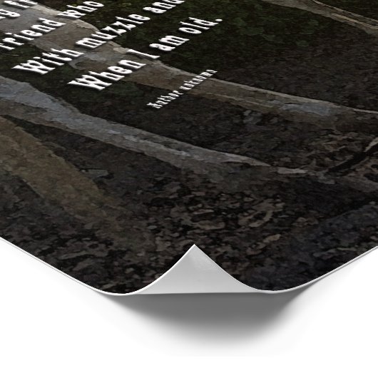 私が馬に乗った女性の場合III ポスター (角)