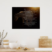 私が馬に乗った老婆の時 ポスター (キッチン)