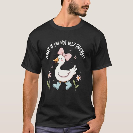 私が馬鹿じゃない場合どうしよう Tシャツ (正面)