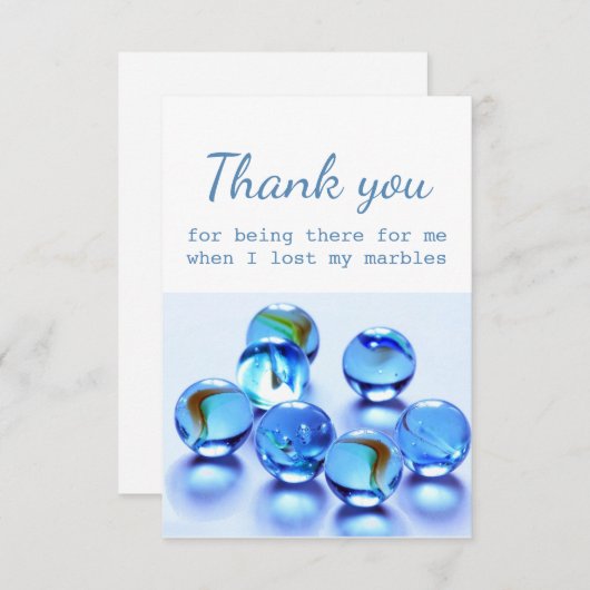 私が驚いた救済らあり失ったがとう サンキューカード (正面/裏面)