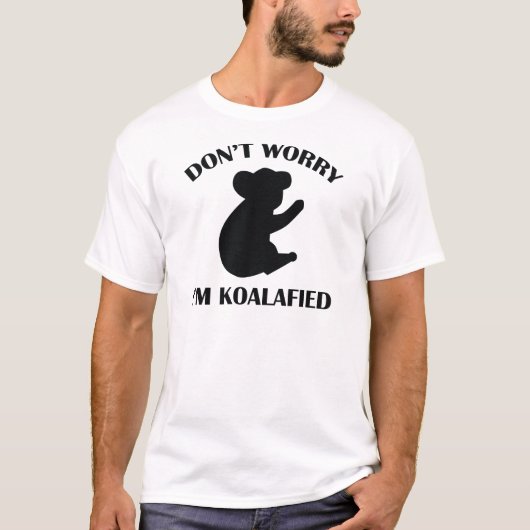 私が高慢であることを心配するな Tシャツ (正面)