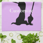 私が魔女のサンダー_コーブのふりをする キッチンタオル (折り畳み)