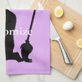 私が魔女のサンダー_コーブのふりをする キッチンタオル (四つ折り)