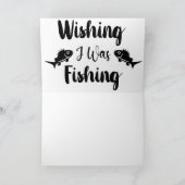 私が魚釣りおもしろい引用文 サンキューカード (内部)