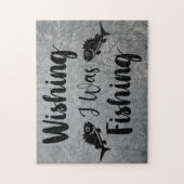 私が魚釣りおもしろい引用文 ジグソーパズル (縦)