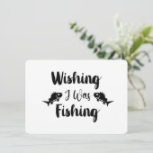 私が魚釣りおもしろい引用文 招待状 (スタンド正面)