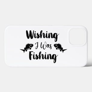 私が魚釣りおもしろい引用文 iPhone 13ケース