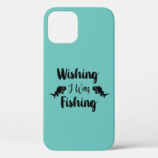 私が魚釣りおもしろい引用文 Case-Mate iPhoneケース (裏面)