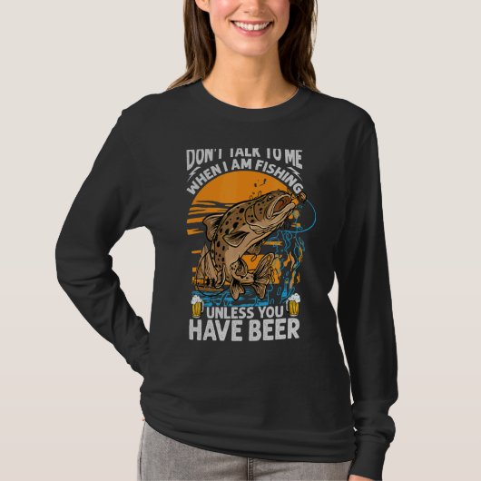 私が魚釣りの時は Tシャツ (正面)