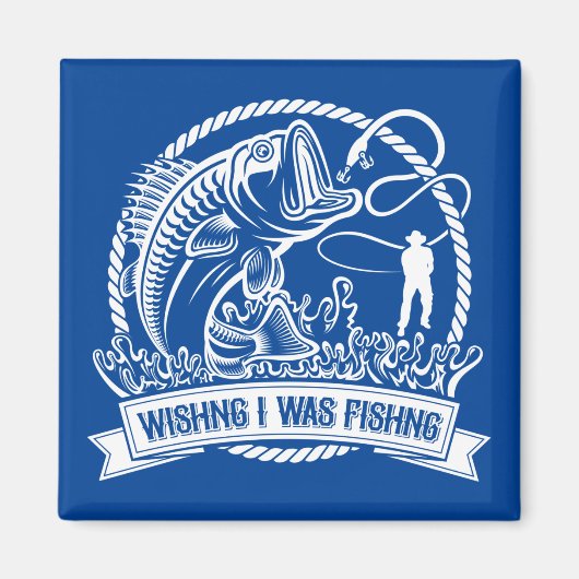 私が魚釣り磁石だった マグネット (正面)