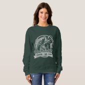 私が魚釣り スウェットシャツ (正面フル)