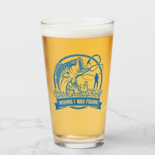 私が魚釣り タンブラーグラス (ドリンク正面)