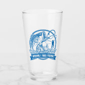 私が魚釣り タンブラーグラス (正面)