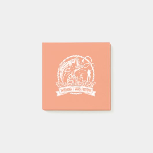 私が魚釣り ポストイット (正面)