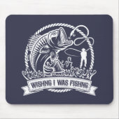 私が魚釣り マウスパッド (正面)