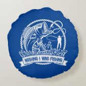 私が魚釣り ラウンドクッション (裏面)