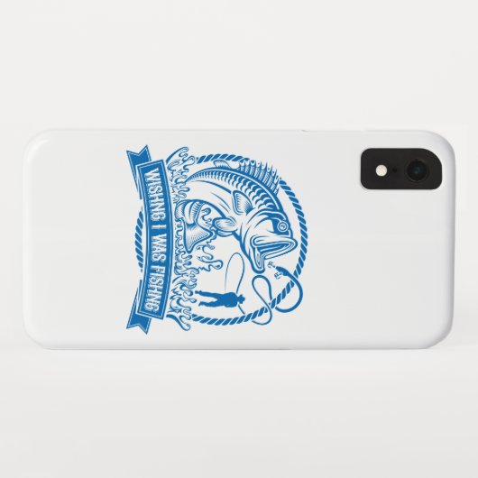 私が魚釣り Case-Mate iPhoneケース (裏面(横))