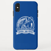 私が魚釣り Case-Mate iPhoneケース (裏面)
