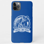 私が魚釣り iPhoneケース (裏面)