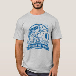 私が魚釣り Tシャツ