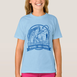 私が魚釣り Tシャツ