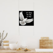 私が鳩ポスターを飛ぶ時間 ポスター (キッチン)