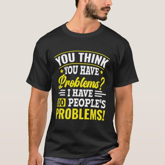 私が100人の問題を抱えている問題がある – Soc Tシャツ (正面)