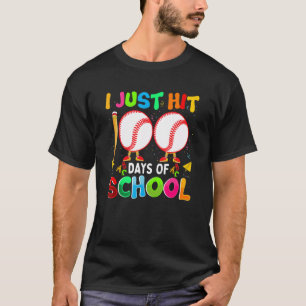 私が100日目Bの日100人を打ったばかりだ Tシャツ