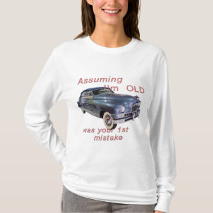 私が1948年のPackard Vintage Car T-Shirtだと仮定 Tシャツ