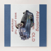 私が1948年パッカードのヴィンテージカーだと仮定 ジグソーパズル (横)