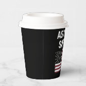 私が2024年のことわざ政治おもしろいトランプだった時 紙コップ (右)