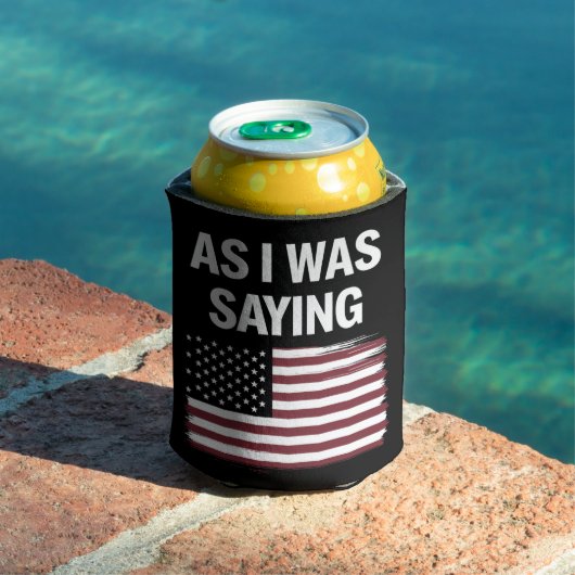 私が2024年のことわざ政治おもしろいトランプだった時 缶クーラー (インサイチュ プール)