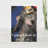 私が…なれば カード (正面)