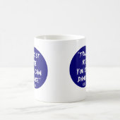 私が-ウォッカを踊ってもいいことを信頼して下さい コーヒーマグカップ (中央)