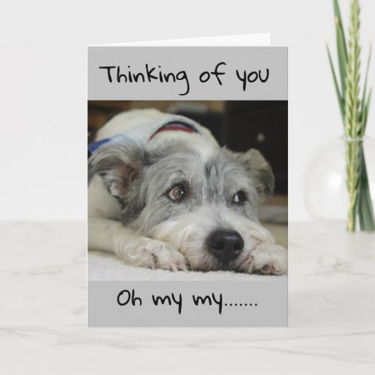 私が「君」をどれだけ望むか恋しく思分からなかった カード (正面)