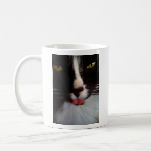 私が"必要とする"ものを私にすることを再度言って下さいか。 コーヒーマグカップ (左)