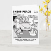 「私が」挨拶状を育つ時 カード (黄色い花)