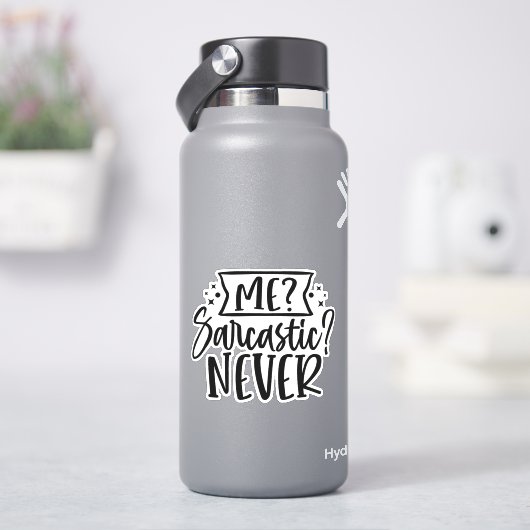 私が?皮肉?絶対に! シール (HydroFlask)