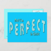 私が？私は完璧だ…キリストにあって – ヘブライ人10:14 ポストカード (正面/裏面)