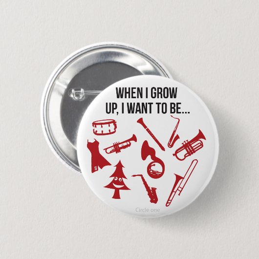 私が…育つ時 缶バッジ (正面&裏面)