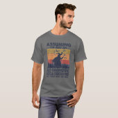 私がAであると仮定した診断用医療写真家 Tシャツ (正面フル)