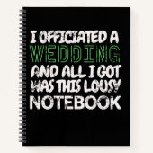 私がAと結婚これを指得導した ノートブック (正面)
