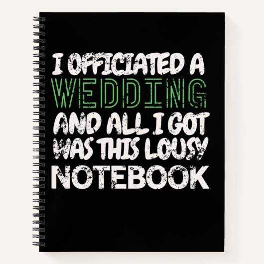 私がAと結婚これを指得導した ノートブック (正面)