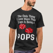 私がCrapsよりも好きなのはPである Tシャツ (正面)