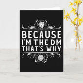 私がDMだからダンジョン·マスターだおもしろい カード (黄色い花)