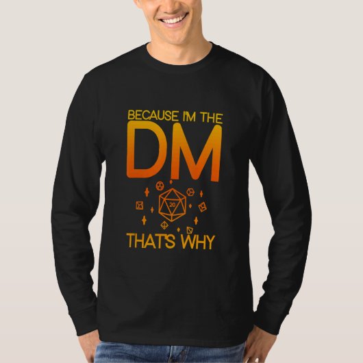 私がDmだから Tシャツ (正面)