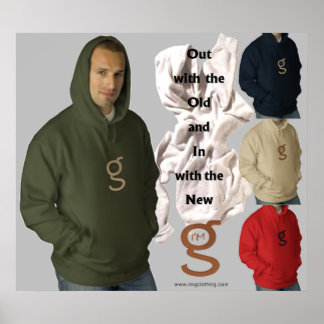 私がG Clothingの新しいポスターに参加 ポスター
